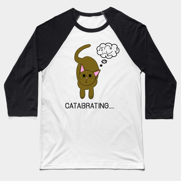 Cat-a-brating Funny Cat Lover Engineer Math Lover Baseball T-Shirt by MidnightSky07